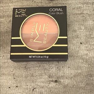 New Simply Me Beauty Coral Blush